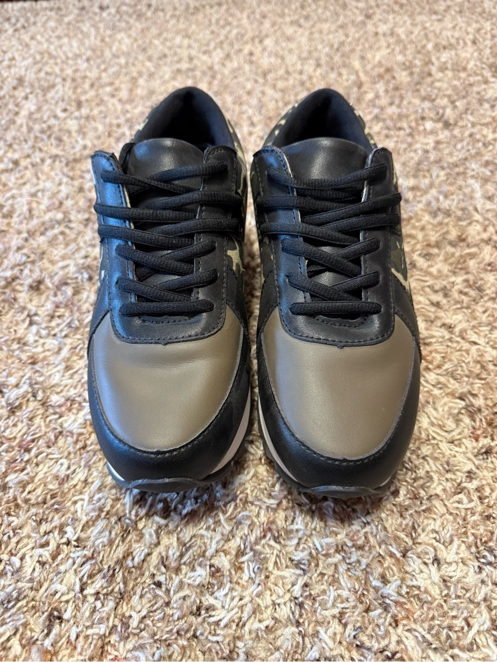 Steve Madden Black and Brown Women's Sneakers
